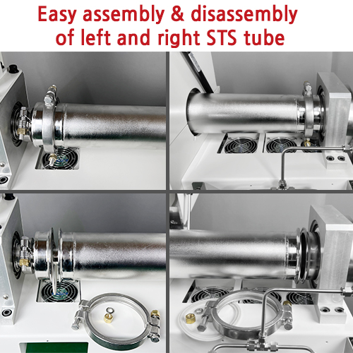 Easy assembly and disassembly of Tube
