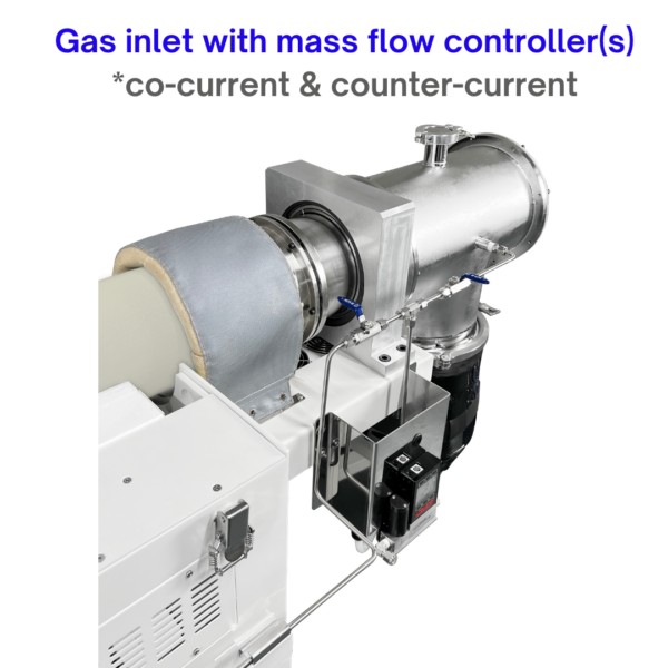 Inert gas inlet