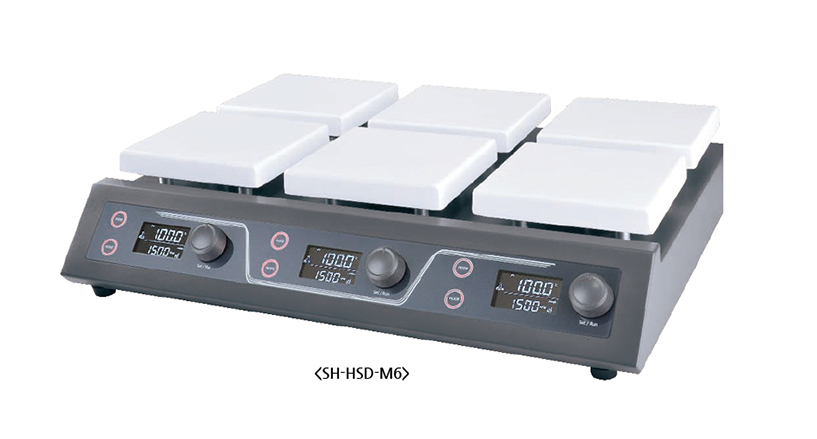 멀티 가열 자력교반기, Multi Hotplate Stirrer 디지털 (Digital Model)
